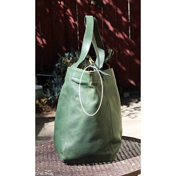 Coach Vintage - Soho Duffle Sac (Weekender) 4082 in Bottle Green, USA 1990s - Picture 14 of 14